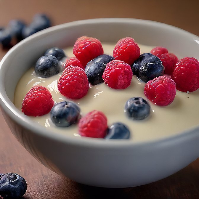 Greek Yogurt with Berries