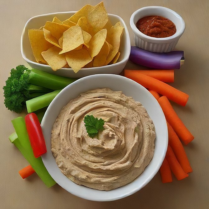 Veggie Sticks with Hummus